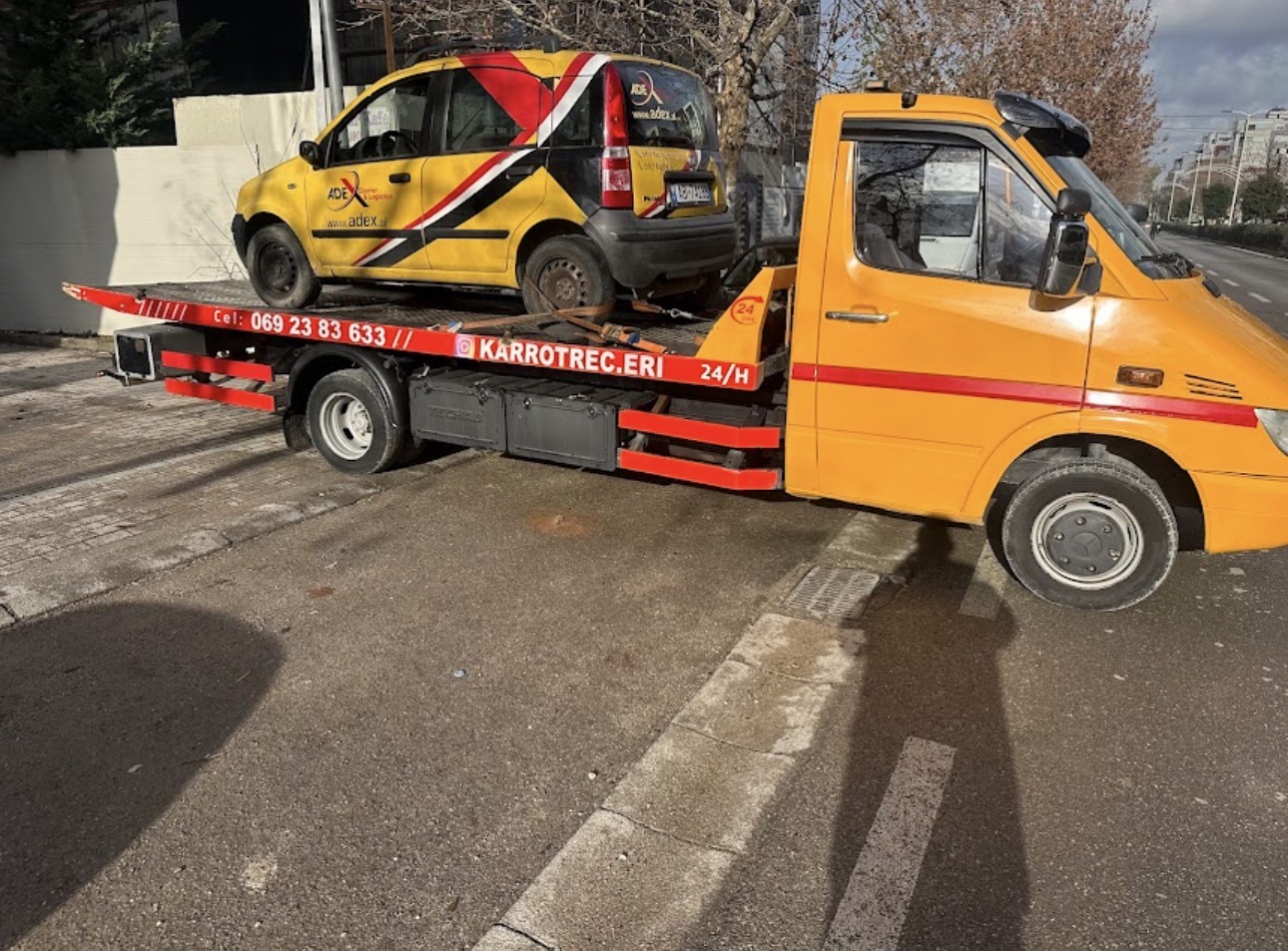 Karrotrec Eri tow job 2